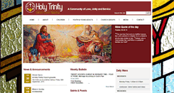 Desktop Screenshot of holytrinitykileleshwa.org